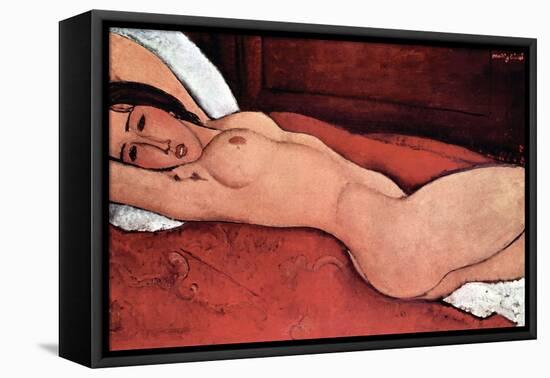 Nude-Amedeo Modigliani-Framed Stretched Canvas