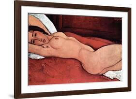 Nude-Amedeo Modigliani-Framed Art Print