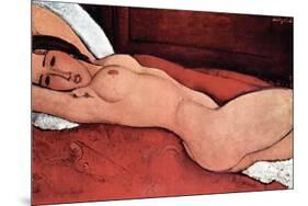 Nude-Amedeo Modigliani-Mounted Art Print