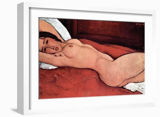 Nude-Amedeo Modigliani-Framed Art Print