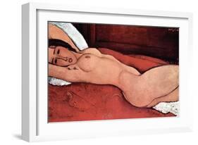 Nude-Amedeo Modigliani-Framed Art Print