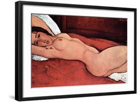 Nude-Amedeo Modigliani-Framed Art Print