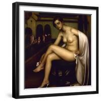 Nude-Julio Romero de Torres-Framed Giclee Print