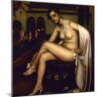 Nude-Julio Romero de Torres-Mounted Giclee Print