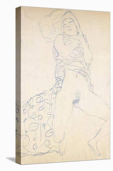 Nude-Gustav Klimt-Stretched Canvas