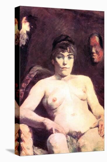 Nude-Henri de Toulouse-Lautrec-Stretched Canvas