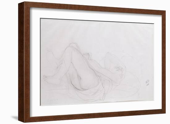 Nude-Auguste Rodin-Framed Giclee Print