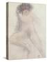 Nude-Auguste Rodin-Stretched Canvas