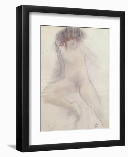 Nude-Auguste Rodin-Framed Premium Giclee Print