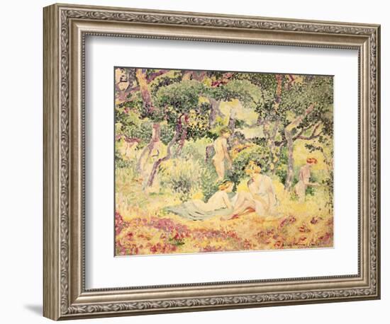 Nudes in a Wood, 1905-Henri Edmond Cross-Framed Giclee Print