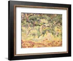 Nudes in a Wood, 1905-Henri Edmond Cross-Framed Giclee Print