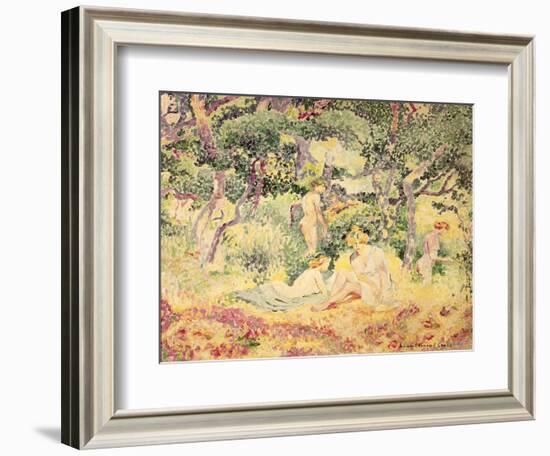 Nudes in a Wood, 1905-Henri Edmond Cross-Framed Giclee Print