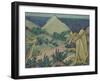 Nudes in Dunes, circa 1919-20-Otto Mueller-Framed Giclee Print