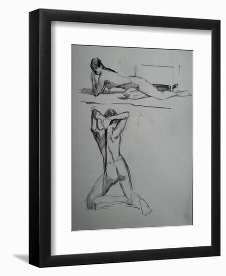 Nudes of Female-Nobu Haihara-Framed Premium Giclee Print