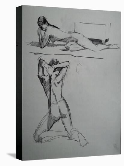Nudes of Female-Nobu Haihara-Stretched Canvas