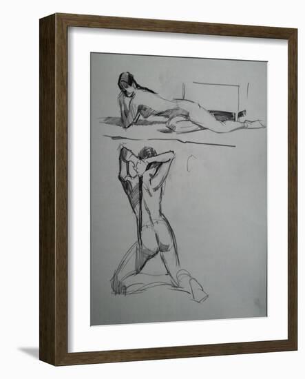 Nudes of Female-Nobu Haihara-Framed Giclee Print