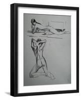 Nudes of Female-Nobu Haihara-Framed Giclee Print