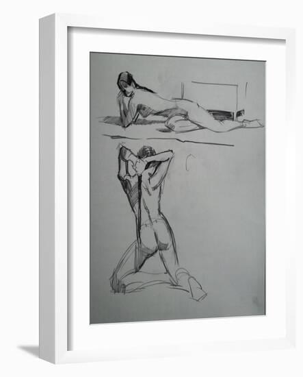 Nudes of Female-Nobu Haihara-Framed Giclee Print