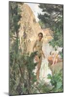 Nudes Swimming in a Lake-Anders Leonard Zorn-Mounted Giclee Print