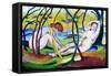 Nudes under Trees-Franz Marc-Framed Stretched Canvas