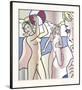 Nudes with Beach Ball-Roy Lichtenstein-Framed Art Print