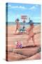 Nudist Beach-Peter Adderley-Stretched Canvas