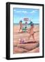 Nudist Beach-Peter Adderley-Framed Art Print