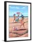 Nudist Beach-Peter Adderley-Framed Art Print