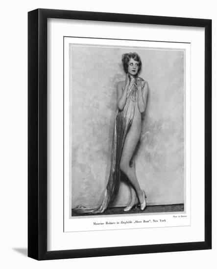 Nudity on NY Stage!-null-Framed Photographic Print