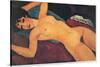 Nudo Disteso-Amedeo Modigliani-Stretched Canvas