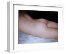Nue Allongée (Reclining Nude)-Jeremy Annett-Framed Photographic Print