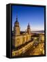 Nuestra Senora De La Asuncion Cathedral at Parque Cespedes, Santiago De Cuba, Cuba-Yadid Levy-Framed Stretched Canvas