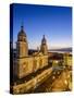 Nuestra Senora De La Asuncion Cathedral at Parque Cespedes, Santiago De Cuba, Cuba-Yadid Levy-Stretched Canvas