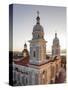 Nuestra Senora De La Asuncion Cathedral at Parque Cespedes, Santiago De Cuba, Cuba-Yadid Levy-Stretched Canvas