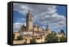 Nuestra Senora de la Asuncion y San Frutos Cathedral, Segovia, UNESCO World Heritage Site, Spain-Richard Maschmeyer-Framed Stretched Canvas