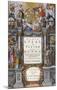 Nuevo Atlas o Teatro del Mundo, 1659-Joan Blaeu-Mounted Giclee Print