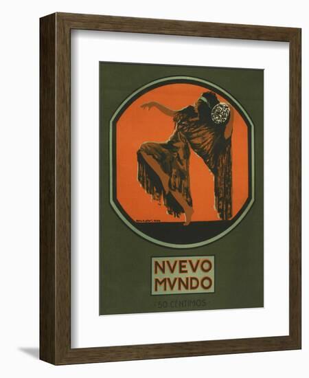 Nuevo Mundo, Magazine Cover, Spain, 1920-null-Framed Giclee Print