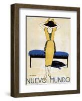 Nuevo Mundo, Magazine Cover, Spain, 1920-null-Framed Giclee Print