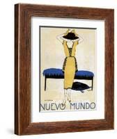 Nuevo Mundo, Magazine Cover, Spain, 1920-null-Framed Giclee Print