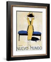 Nuevo Mundo, Magazine Cover, Spain, 1920-null-Framed Giclee Print