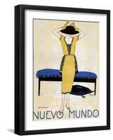 Nuevo Mundo, Magazine Cover, Spain, 1920-null-Framed Giclee Print