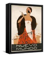 Nuevo Mundo, Magazine Cover, Spain, 1923-null-Framed Stretched Canvas