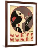 Nuevo Mundo, Magazine Cover, Spain, 1923-null-Framed Giclee Print