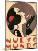 Nuevo Mundo, Magazine Cover, Spain, 1923-null-Mounted Giclee Print