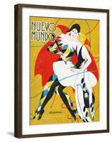Nuevo Mundo, Magazine Cover, Spain, 1927-null-Framed Giclee Print