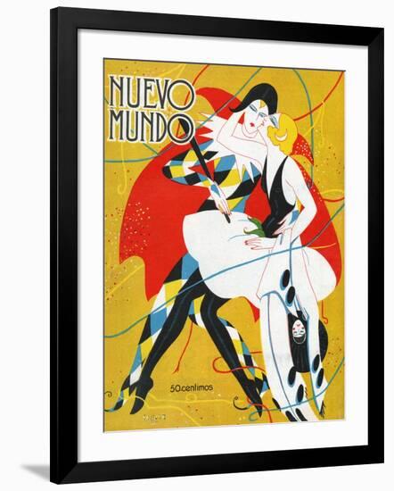 Nuevo Mundo, Magazine Cover, Spain, 1927-null-Framed Giclee Print