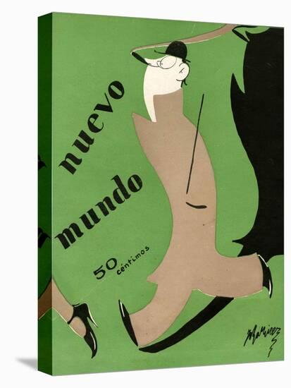 Nuevo Mundo, Magazine Cover, Spain, 1927-null-Stretched Canvas