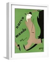 Nuevo Mundo, Magazine Cover, Spain, 1927-null-Framed Giclee Print