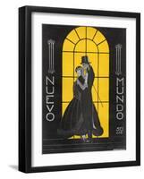 Nuevo Mundo, Magazine Cover, Spain, 1927-null-Framed Giclee Print