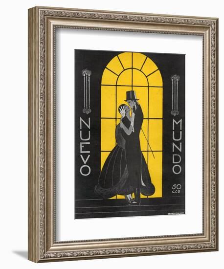 Nuevo Mundo, Magazine Cover, Spain, 1927-null-Framed Giclee Print